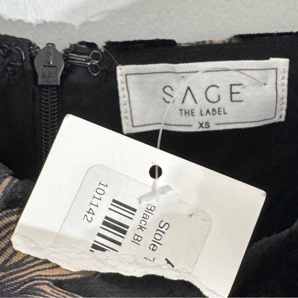 Sage the Label Stole the Show Sleeveless Mini Dress NWT - Picture 6 of 7